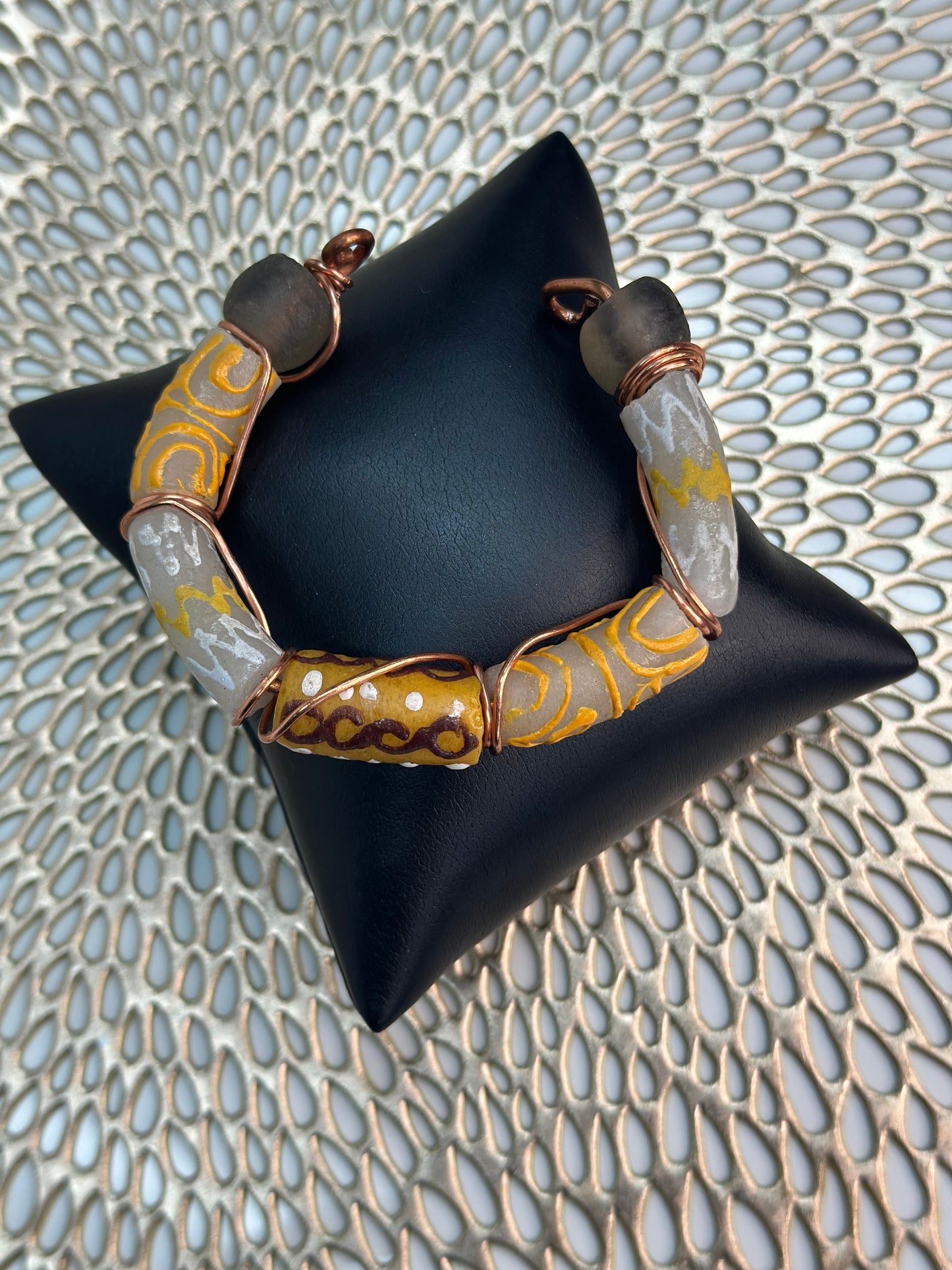 Small African Beaded Bracelet