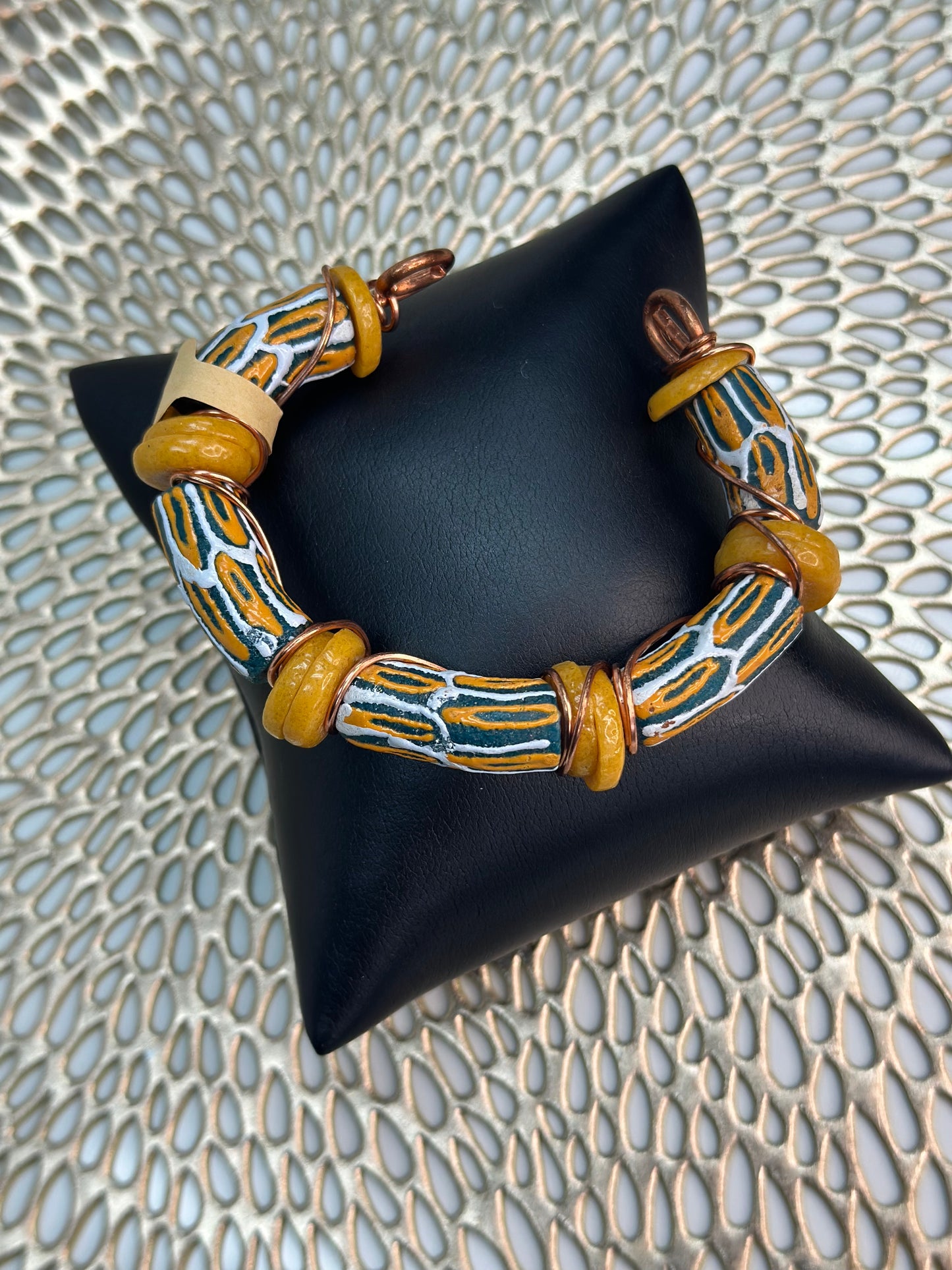 Small African Beaded Bracelet