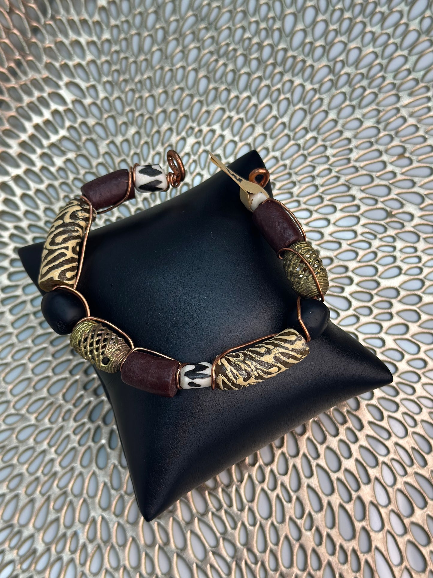 Medium African Beaded Bracelet