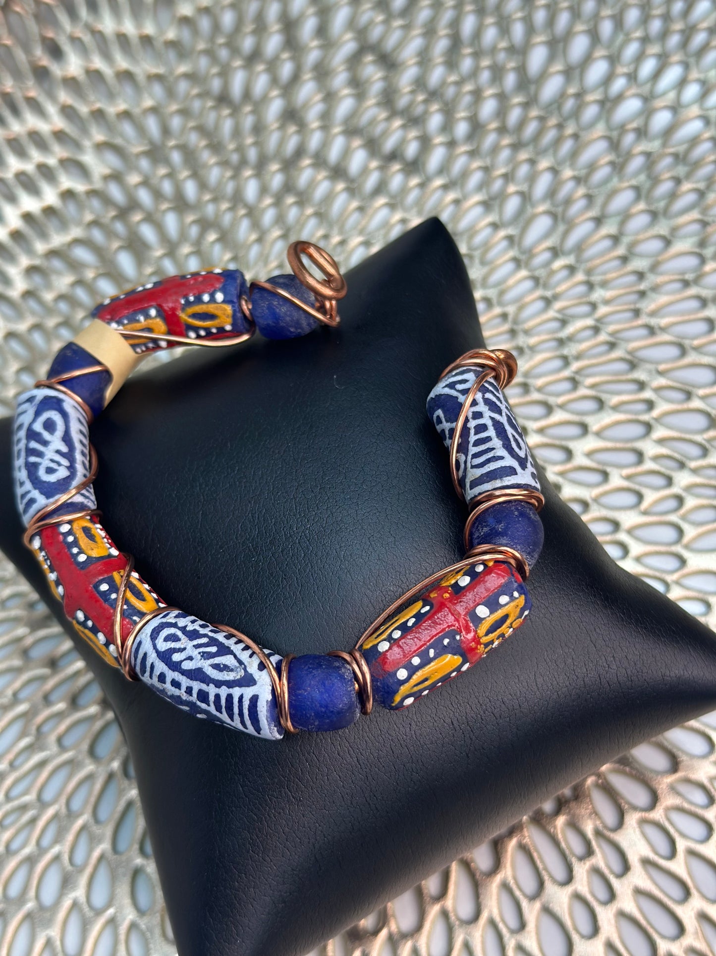 Small African Beaded Bracelet