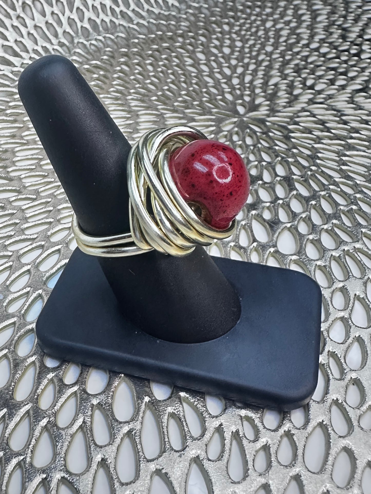 Chunky Ring Size 8-8.5 (Gold-Plated)