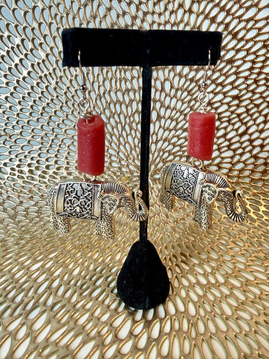 Elephant Earrings